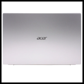 Compatible With Acer 60.HYRN8.001 LCD Cover Compatible Rear Back Housing Silver