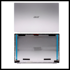 Compatible With Acer 60.HYRN8.001 LCD Cover Compatible Rear Back Housing Silver
