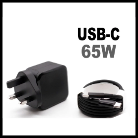 Lenovo Thinkpad E15 ( Type 21ED ) 65W USB Type-C Fast Wall Charging Black CHK Laptop Replacement Adapter