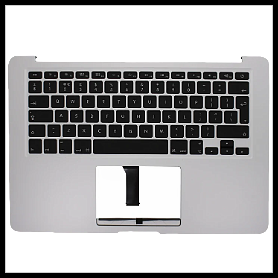 Compatible With Macbook Air 13" A1466 (EMC 2632) YEAR 2013-2017 Compatible Palmrest UK Keyboard